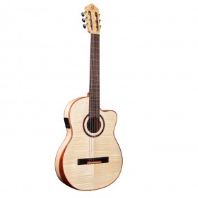 Ortega BRIDESUITECE The Private Room - Gitara elektroklasyczna 4/4 z pokrowcem
