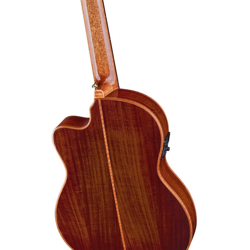 Ortega EXOTICSUITECE The Private Room - Gitara elektroklasyczna 4/4 z pokrowcem