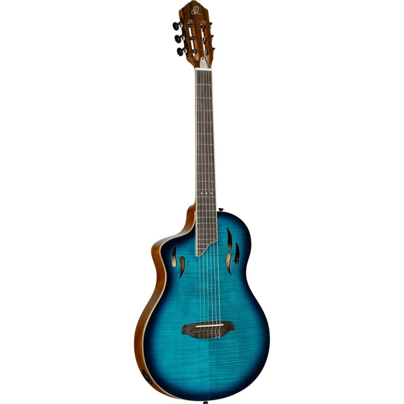 Ortega RTPDLX-FMA-L TourPlayer DeLuxe - Gitara elektroklasyczna leworęczna
