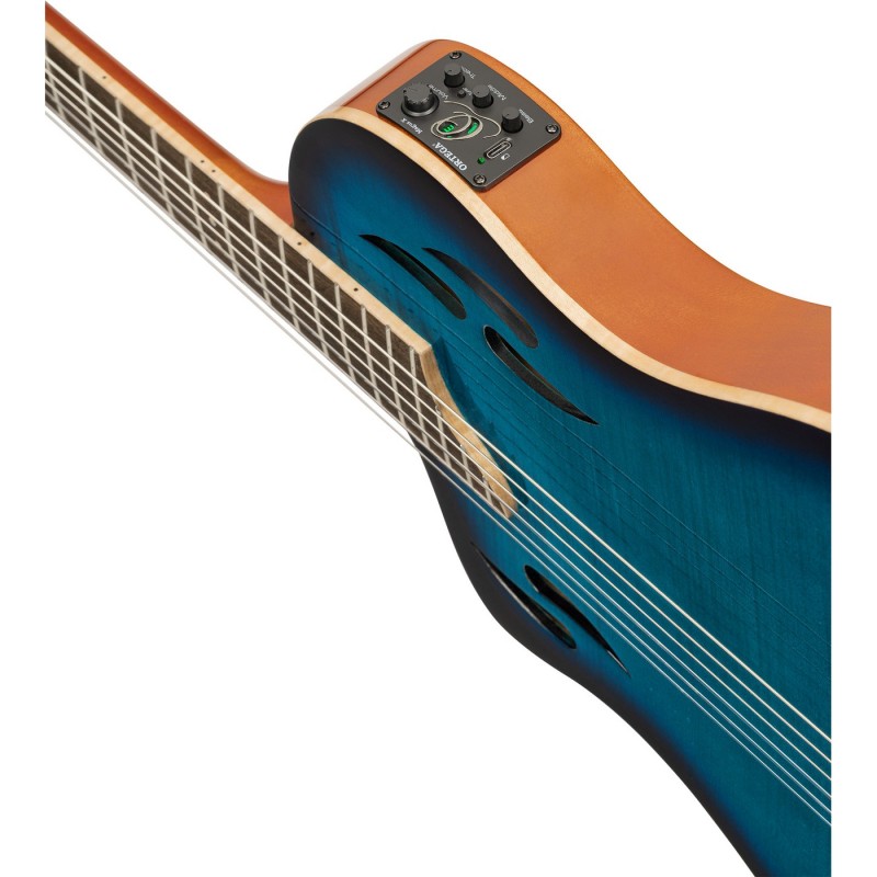 Ortega RTPDLX-FMA-L TourPlayer DeLuxe - Gitara elektroklasyczna leworęczna