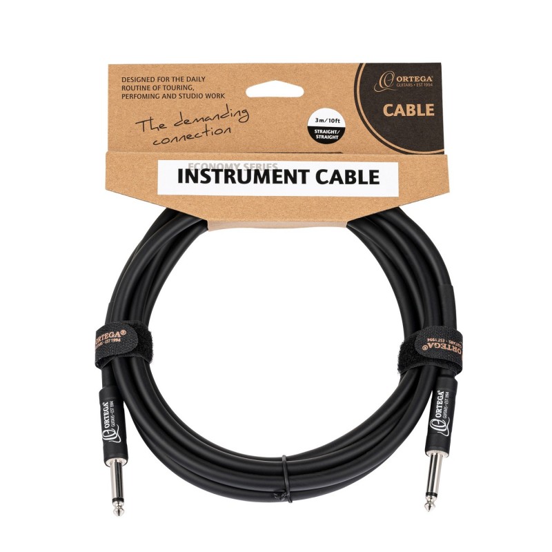 Ortega OECISPV-10 Economy Series - Kabel instrumentalny 3m
