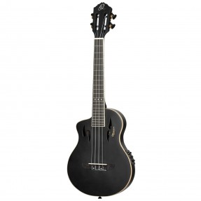 Ortega RTPS-U-SBK-L TourPlayer Series - Ukulele tenorowe leworęczne z pokrowcem