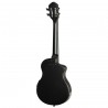 Ortega RTPS-U-SBK-L TourPlayer Series - Ukulele tenorowe leworęczne z pokrowcem