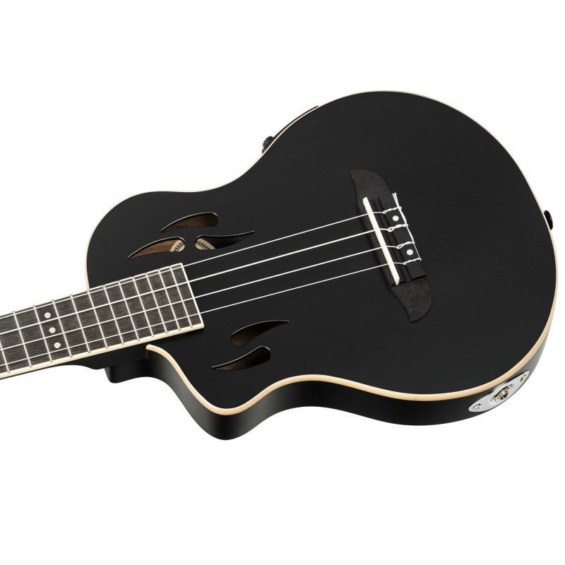 Ortega RTPS-U-SBK-L TourPlayer Series - Ukulele tenorowe leworęczne z pokrowcem