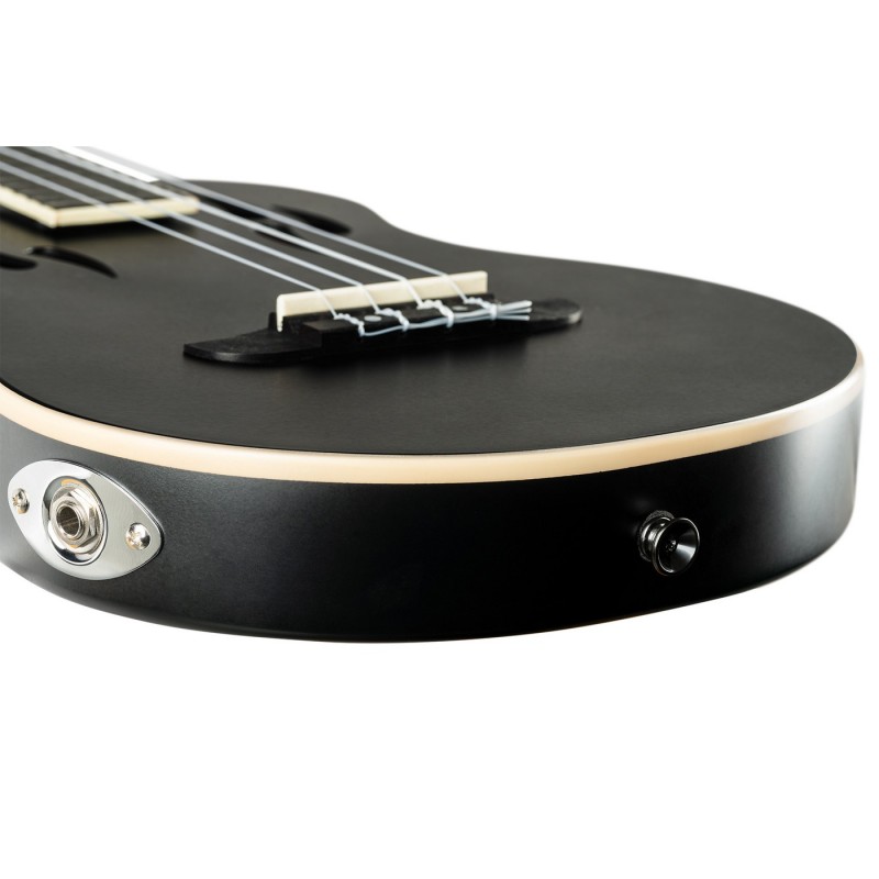 Ortega RTPS-U-SBK-L TourPlayer Series - Ukulele tenorowe leworęczne z pokrowcem