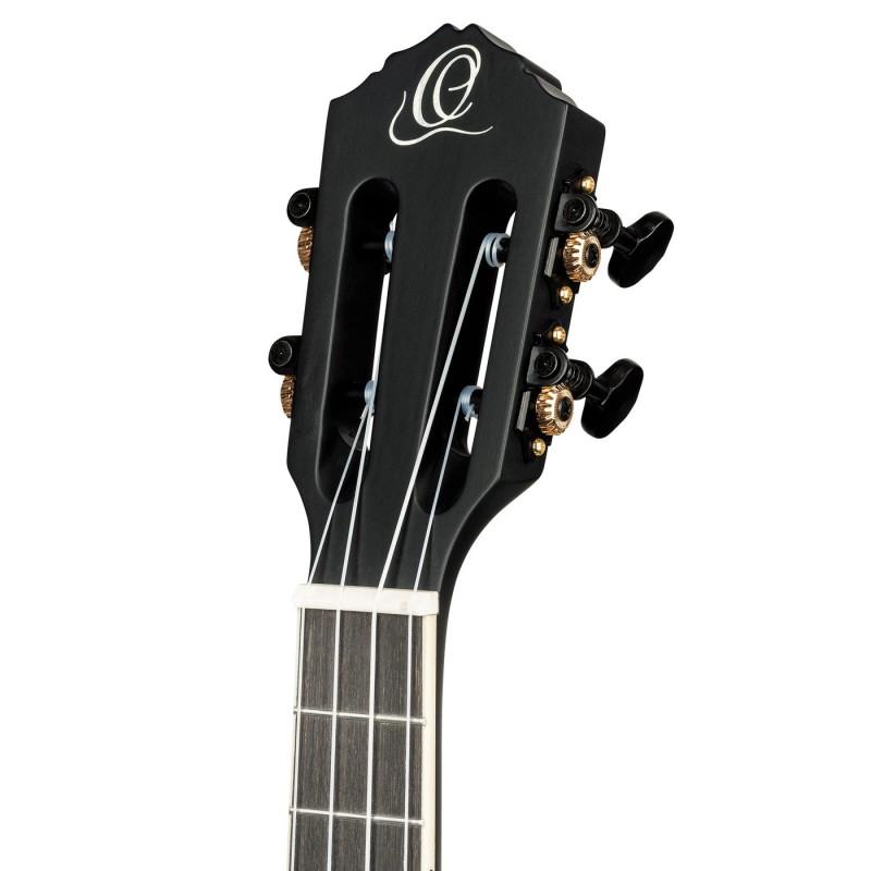 Ortega RTPS-U-SBK-L TourPlayer Series - Ukulele tenorowe leworęczne z pokrowcem