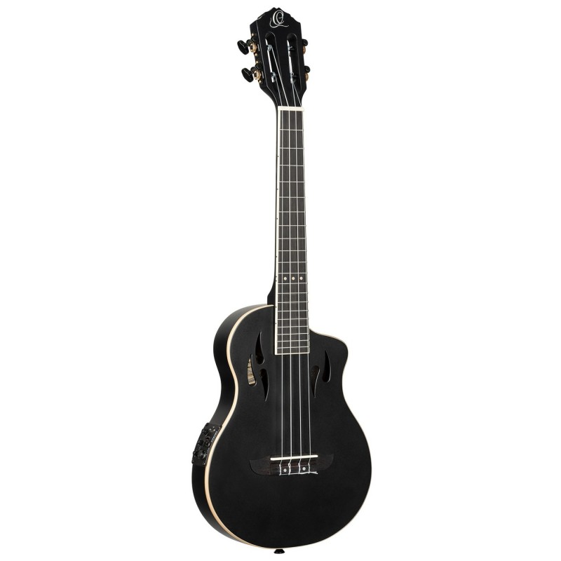 Ortega RTPS-U-SBK TourPlayer Series - Ukulele tenorowe z pokrowcem
