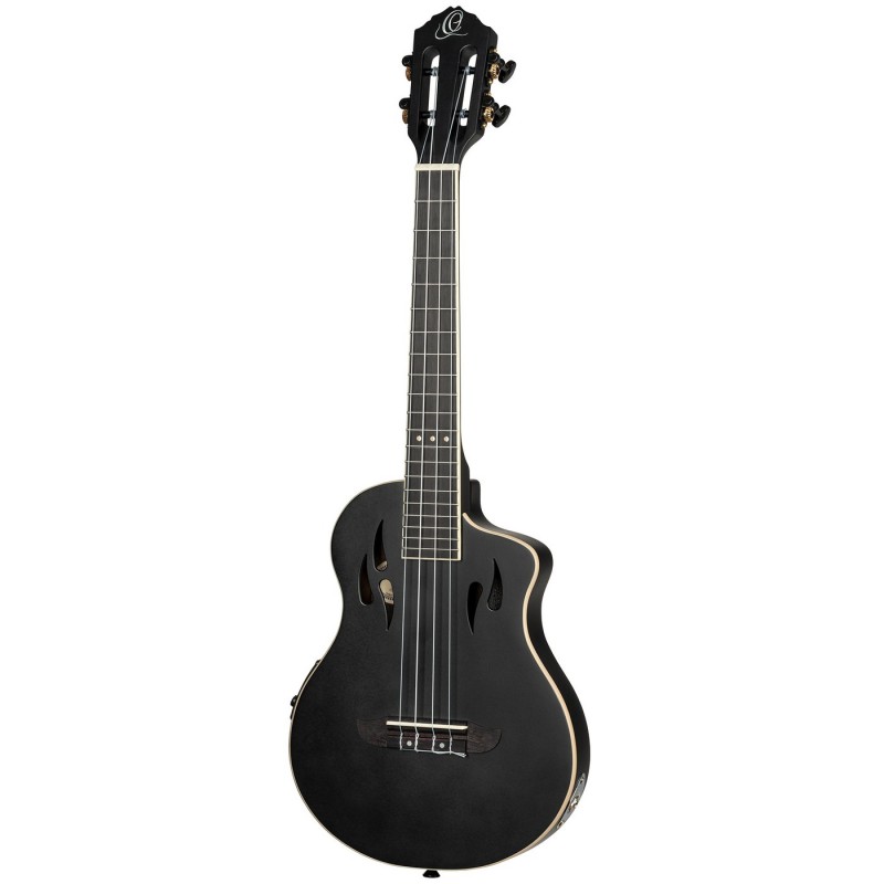 Ortega RTPS-U-SBK TourPlayer Series - Ukulele tenorowe z pokrowcem