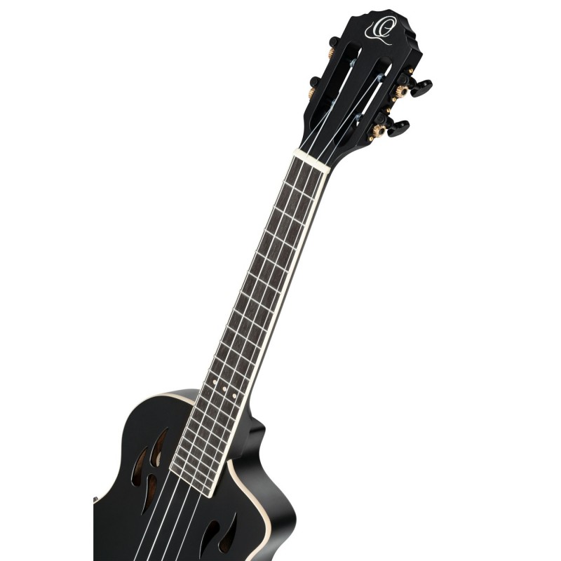Ortega RTPS-U-SBK TourPlayer Series - Ukulele tenorowe z pokrowcem