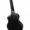 Ortega RTPS-U-SBK TourPlayer Series - Ukulele tenorowe z pokrowcem
