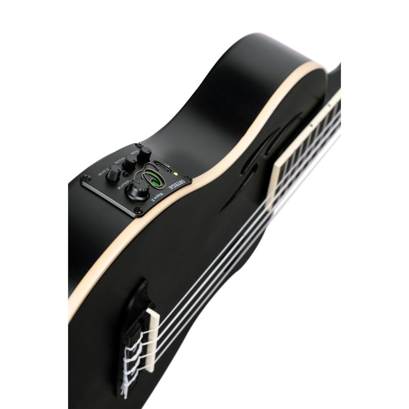 Ortega RTPS-U-SBK TourPlayer Series - Ukulele tenorowe z pokrowcem