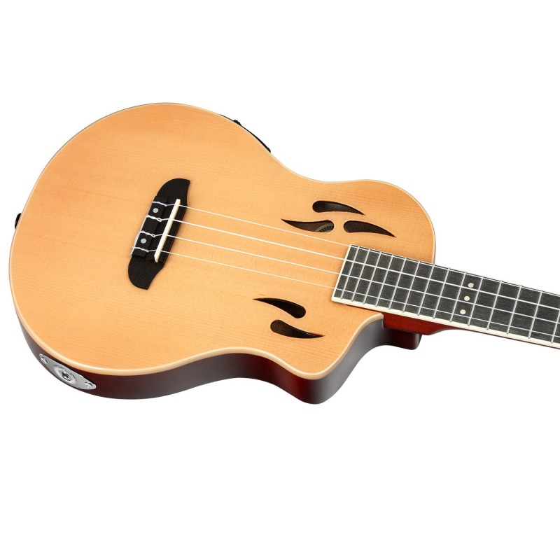 Ortega RTPS-U-NAT TourPlayer Series - Ukulele tenorowe z pokrowcem
