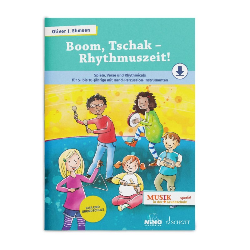 NINO Percussion NINOSET-SPS+B School Percussion Instrument Set - Zestaw przeszkadzajek