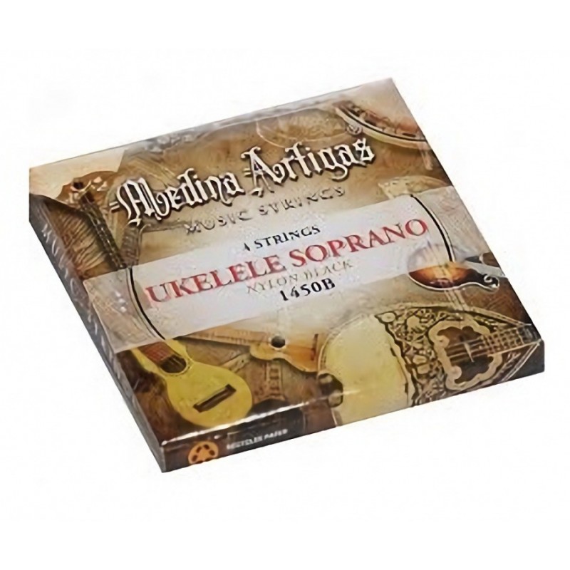 Akmuz M.A. 1450 Black - Struny do ukulele