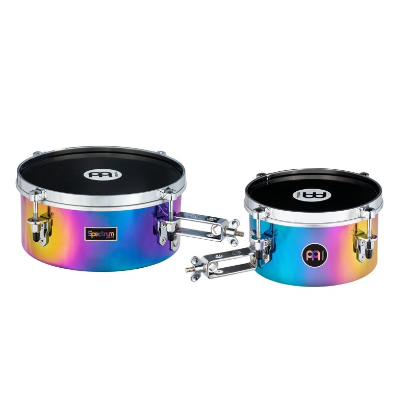 Meinl Percussion SMIT810 Spectrum Series - Mini Timbales 8" + 10"