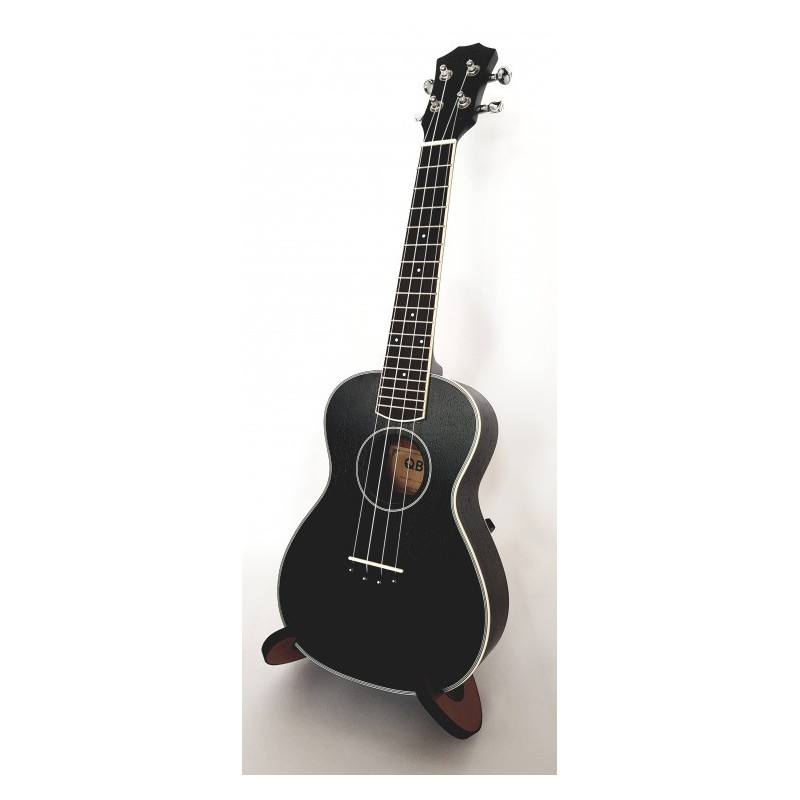 QBT U23Q BK Binding - ukulele koncertowe