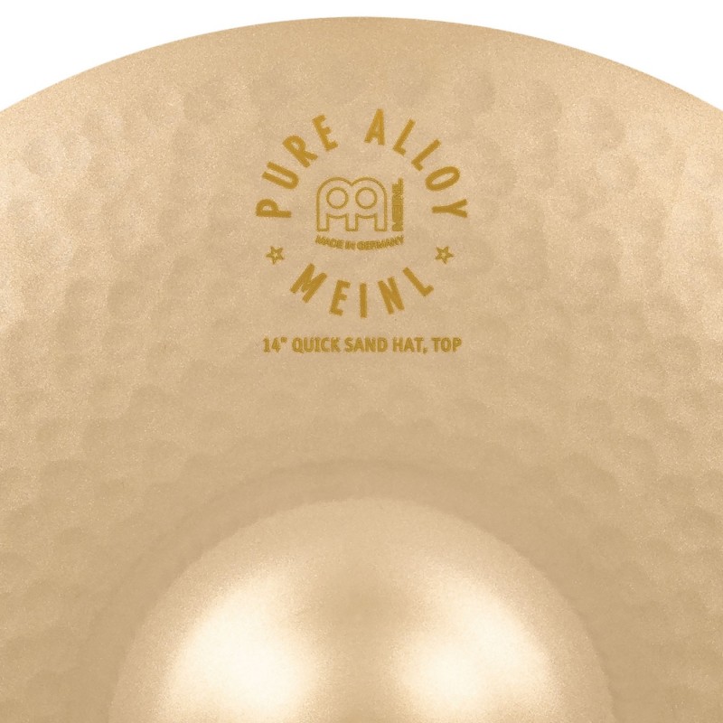 Meinl Cymbals PA14QSH Pure Alloy Quick Sand Hat 14"Benny Greb Signature - Talerz perkusyjny