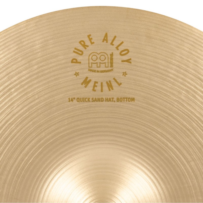 Meinl Cymbals PA14QSH Pure Alloy Quick Sand Hat 14"Benny Greb Signature - Talerz perkusyjny
