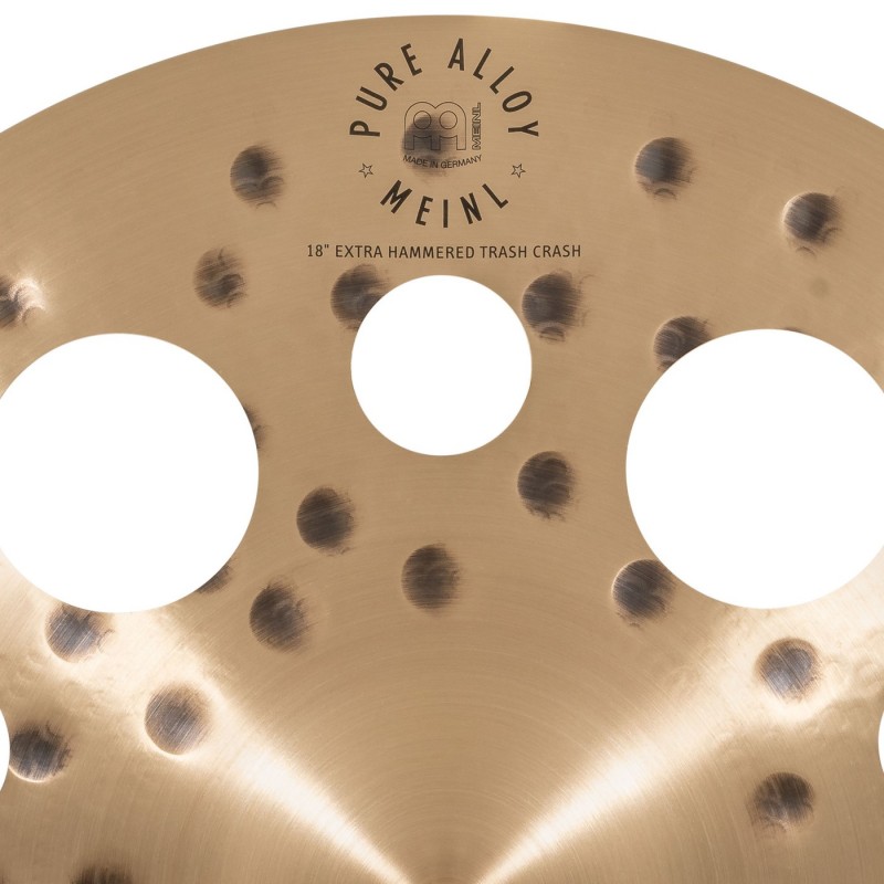 Meinl Cymbals PA18EHTRC Pure Alloy Extra Hammered Trash Crash 18" - Talerz perkusyjny