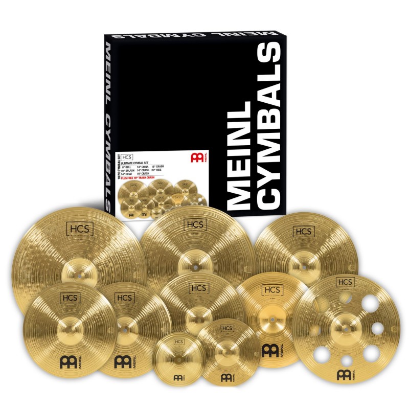 Meinl Cymbals HCS-SCS1 HCS Cymbal Set - Zestaw talerzy perkusyjnych