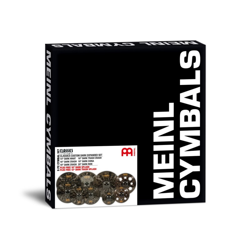 Meinl Cymbals CCD-ES1 Classics Custom Dark Expanded - Zestaw talerzy perkusyjnych