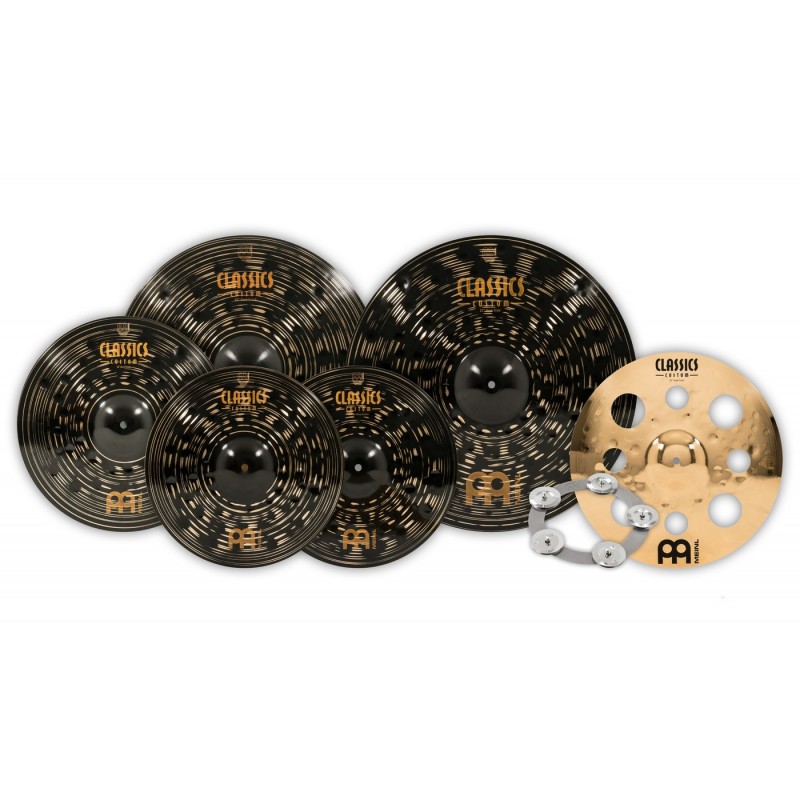 Meinl Cymbals CCD5802 Classics Custom Dark - Zestaw talerzy perkusyjnych