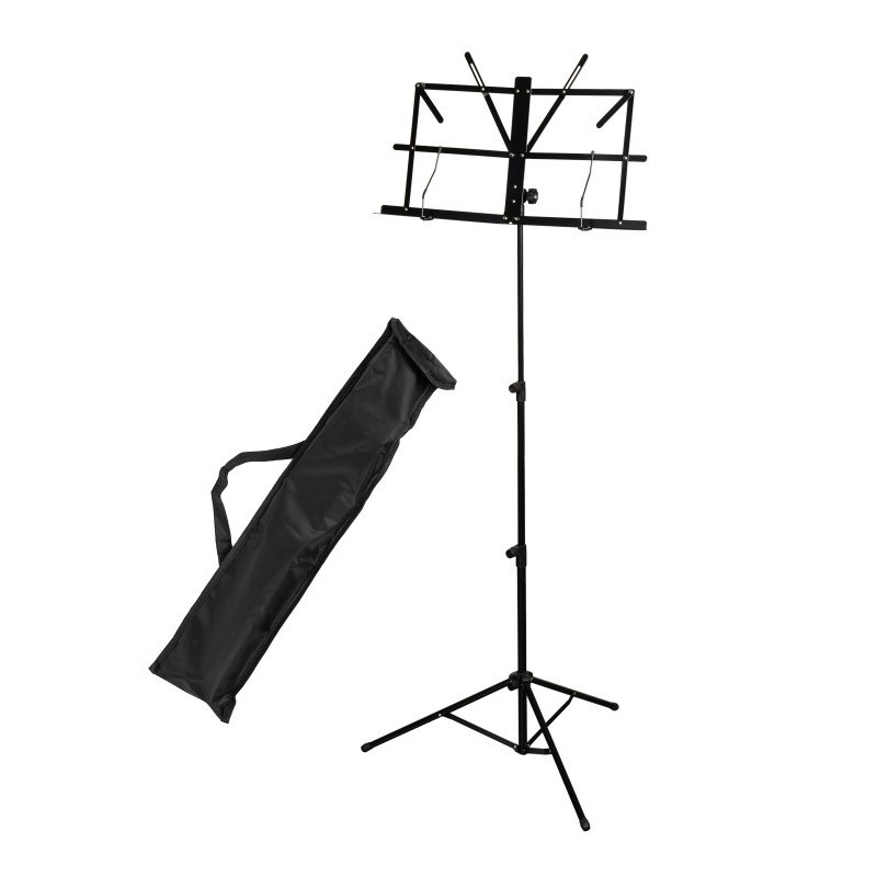 Cascha Music Stand - pulpit nutowy z pokrowcem