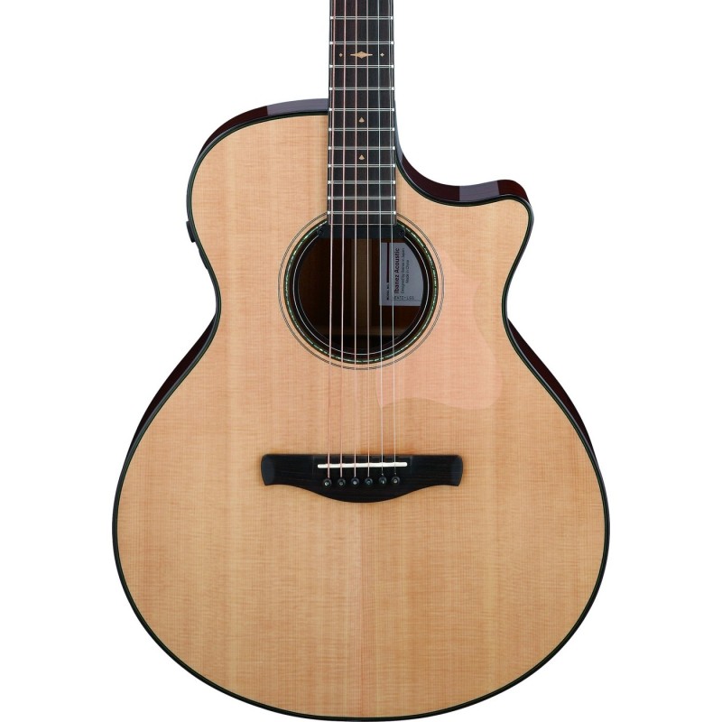 Ibanez AE410-LGS Platinum Collection - Gitara elektroakustyczna z futerałem