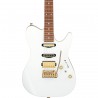 Ibanez LB1-WH Lari Basilio Signature - Gitara elektryczna z futerałem