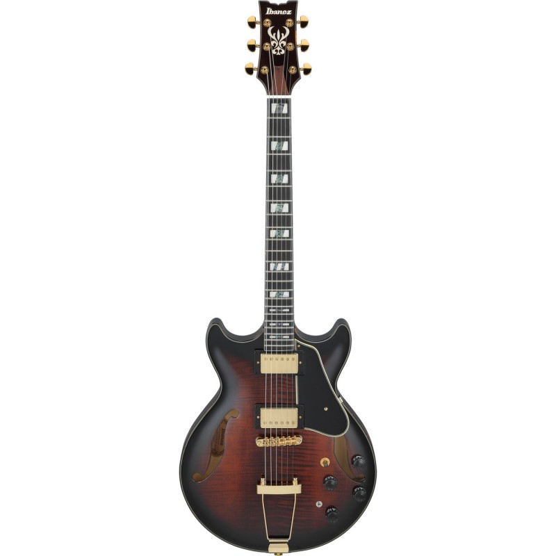 Ibanez AMH100FM-DVS Artstar Hollow Body - Gitara elektryczna z futerałem