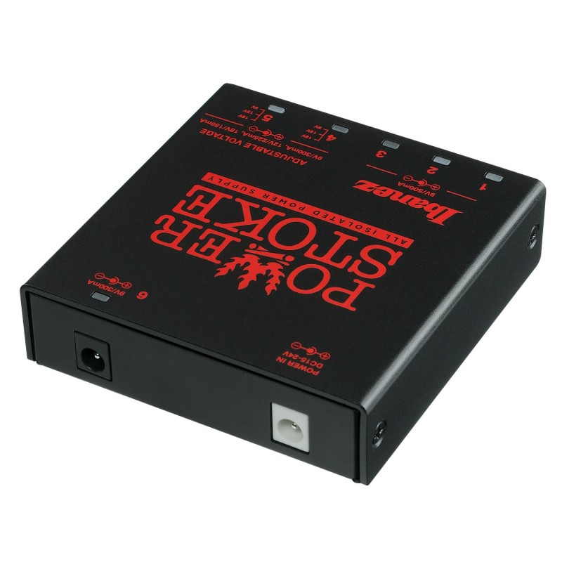 Ibanez PWRS6 - Zasilacz do efektów na 6 wyjść