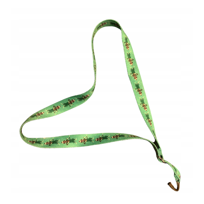 Akmuz P&P UK-5 małpki Pasek do ukulele - 1 - Strona główna - Kolorowy, regulowany pasek do ukulele. Pasek P&P UK-5 pasuje do każ