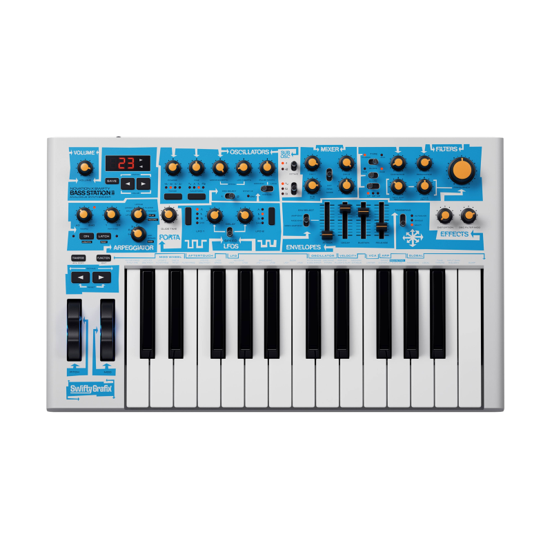 Novation Bass Station II Swifty Edition Syntezator - 1 - Strona główna - 