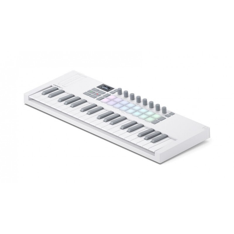 Novation Launchkey Mini 37 MK4 White klawiatura sterująca - 4 - Klawiatury, Kontrolery MIDI - 