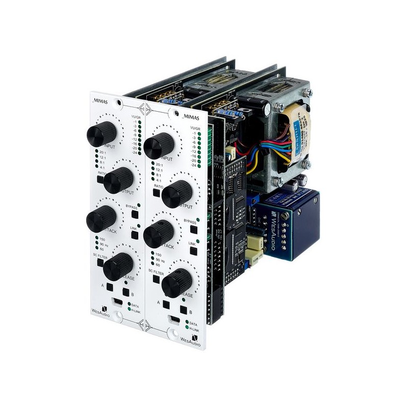 WES Audio Mimas Gemini Kompresor studyjny w formacie 500 - 1 - Kompresory studyjne - Kompresor studyjny WES Audio Mimas Gemini, 