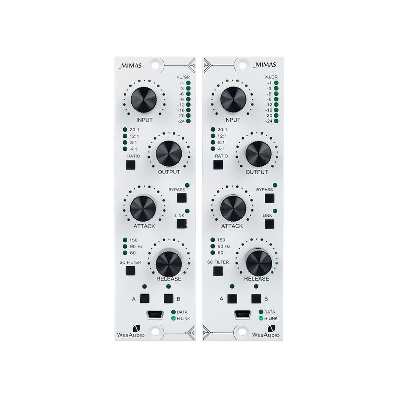 WES Audio Mimas Gemini Kompresor studyjny w formacie 500 - 4 - Kompresory studyjne - Kompresor studyjny WES Audio Mimas Gemini, 