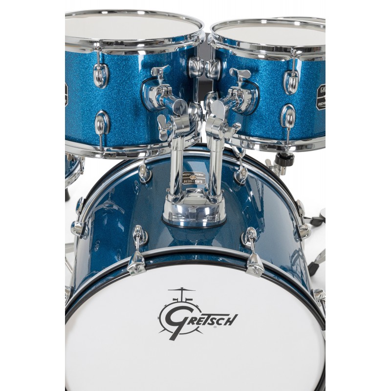 Gretsch GR801.036 Drumset Renegade Blue Sparkle Zestaw perkusyjny Perkusja akustyczna - 5 - Perkusje akustyczne - Perkusja akust