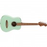 Fender California Standard Redondo Mini Surf Green - Gitara akustyczna z pokrowcem