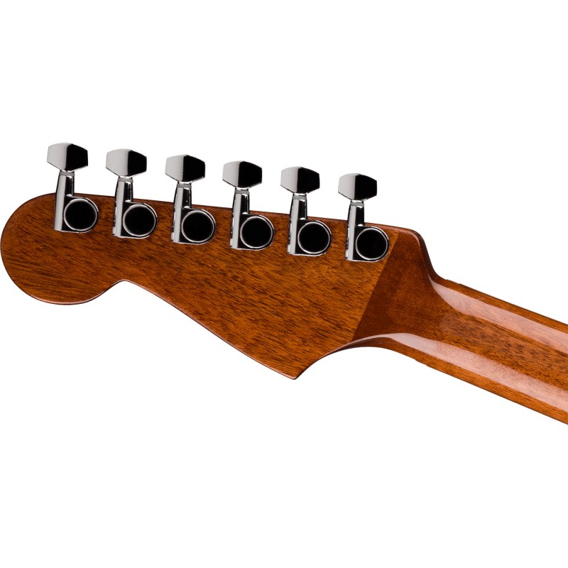 Fender California Standard Redondo Mini Fiesta Red - Gitara akustyczna z pokrowcem