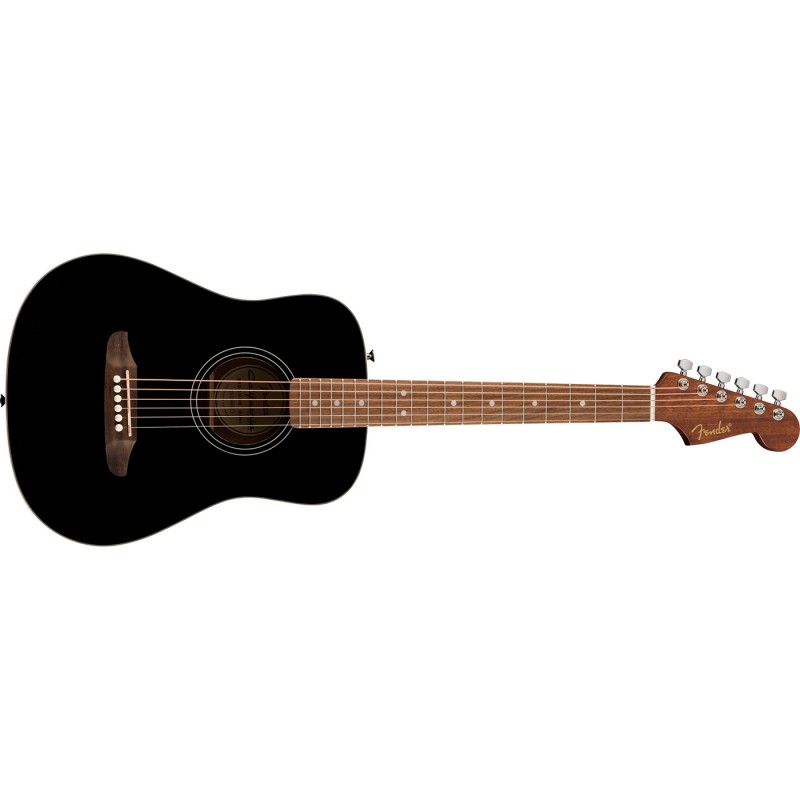 Fender California Standard Redondo Mini Black - Gitara akustyczna z pokrowcem