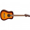 Fender California Standard Redondo Mini Sunburst - Gitara akustyczna z pokrowcem
