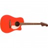 Fender California Standard Redondo CE Fiesta Red - Gitara elektroakustyczna