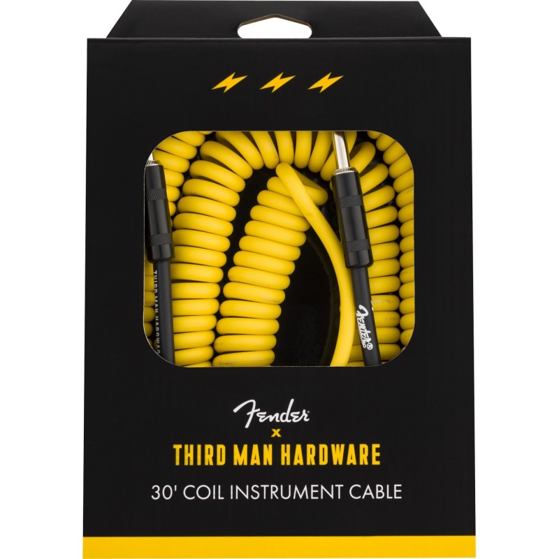 Fender x Third Man Hardware 30' Coil Cable - Kabel instrumentalny Jack Jack
