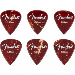Fender Aero Acrylic Picks - Kostki do gitary 1.25mm 6 szt.