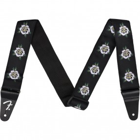 Fender 2" Rose Straps White - Pasek do gitary