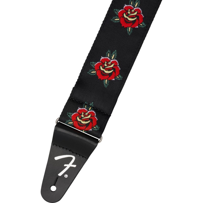 Fender 2" Rose Straps Red - Pasek do gitary