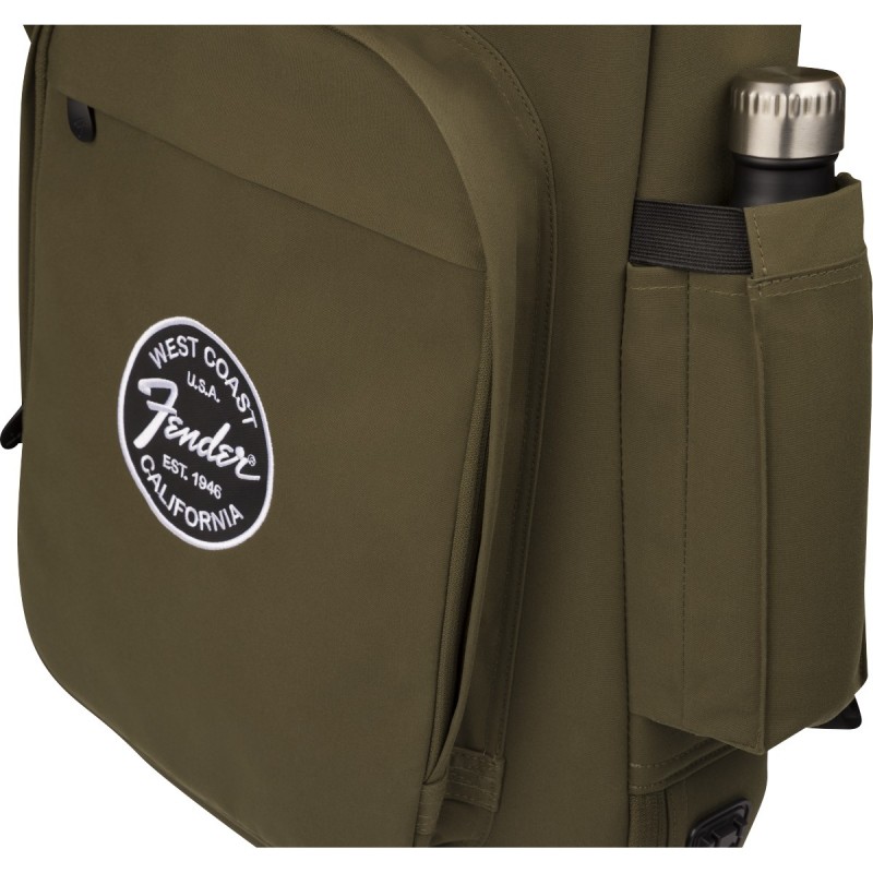 Fender Troubadour Gig Bag Olive - Pokrowiec do gitary elektrycznej