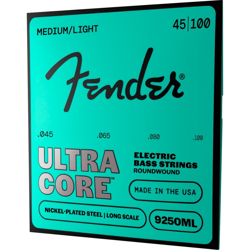 Fender UltraCore 9250ML Roundwound - Sruny do gitary basowej .045 - .100