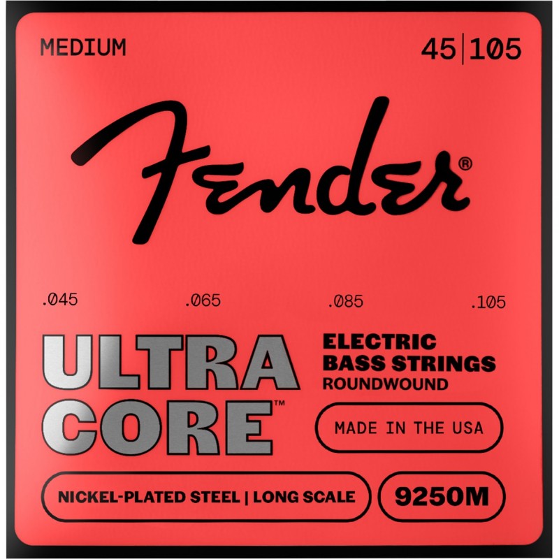 Fender UltraCore 9250M Roundwound - Sruny do gitary basowej .045 - .105