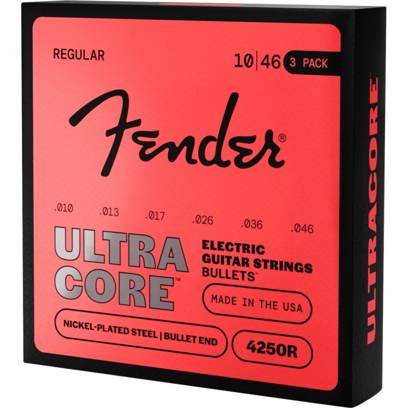 Fender UltraCore 4250R (3-Pack) - Sruny do gitary elektrycznej .010 - .046